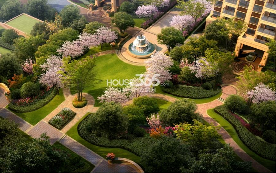 天阳明朗中心景观效果图