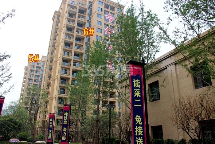 广大融城印象5、6号楼施工进度 2015年6月摄 