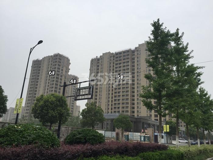 城发云锦城4、5、6号楼施工实景图 2015年6月摄