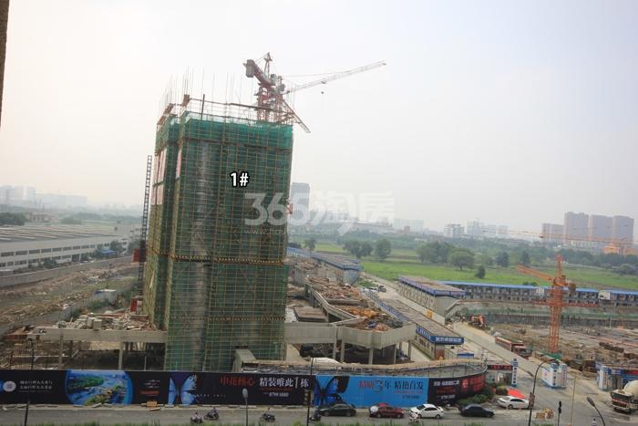 2015年7月天阳尚景国际项目实景--二期1号楼