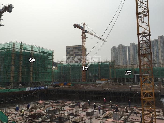 2015年8月底金隅学府项目实景--1、2、6号楼