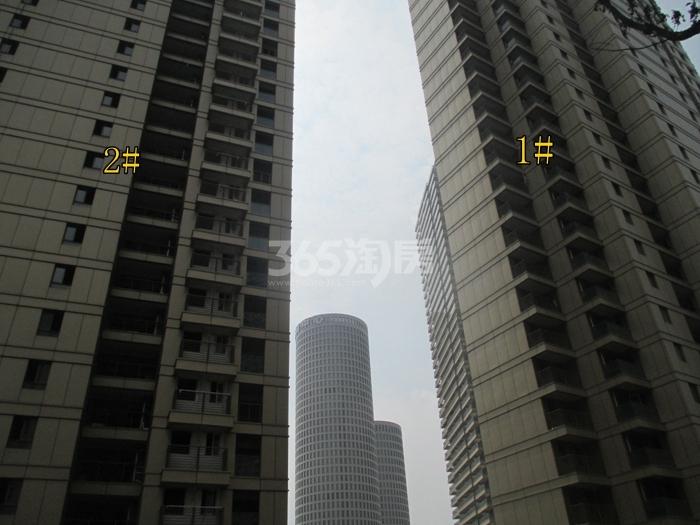 2015年9月世茂之西湖项目实景--1、2号楼