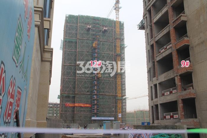 中国铁建江南国际城9、12号楼实景图 2016年1月摄