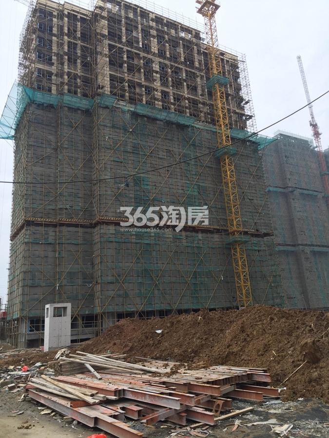 亚东同城逸境在建楼栋实景图（2016.4.25）