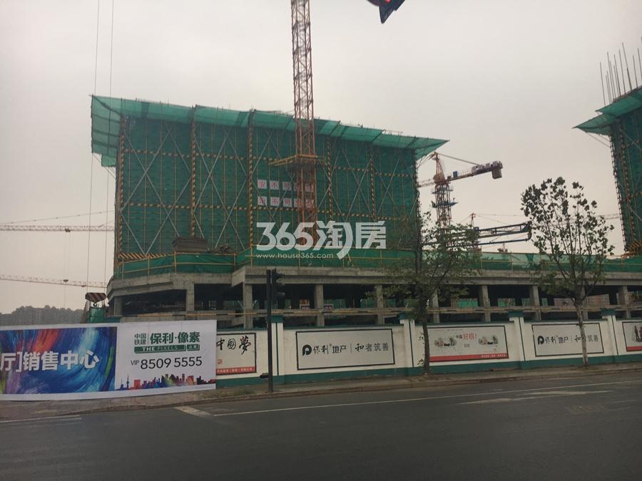 中国铁建保利像素施工现场实景图 2016年10月摄