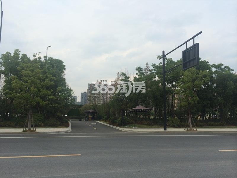 景瑞天赋北面实景图 2017.9