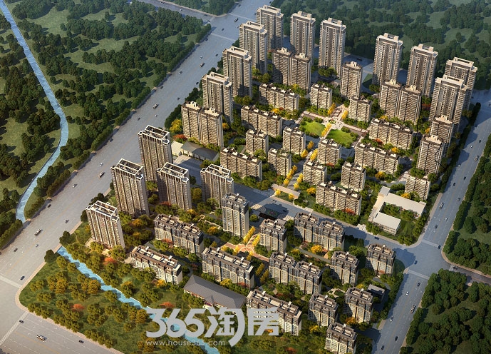 望江台鸟瞰图